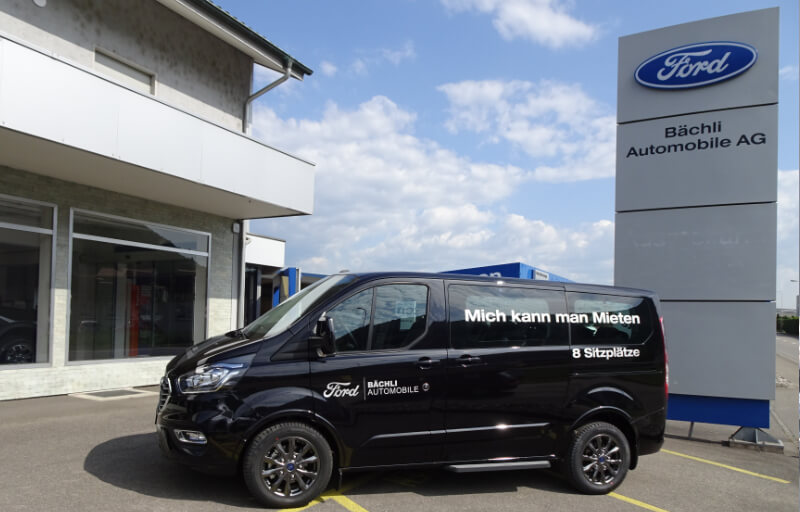 Ford Tourneo Mietbus 8-Plätze | Bächli Automobile AG